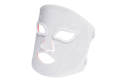 Red Light Therapy for Face with Remote Red Light Mask at Home-White