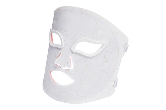 Red Light Therapy for Face with Remote Red Light Mask at Home-White
