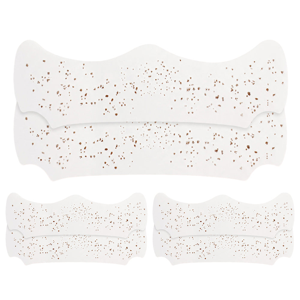 6 Piece Glitter Freckles Face Tattoo for Party