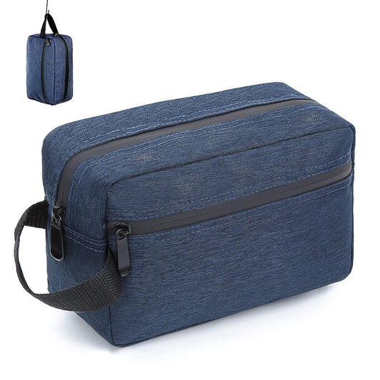 Travel Toiletry Bag Cosmetic Organizer for Women Men-Navy