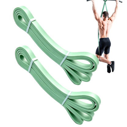 2 Pack Fitness Yoga Elastic Resistance Band - Green