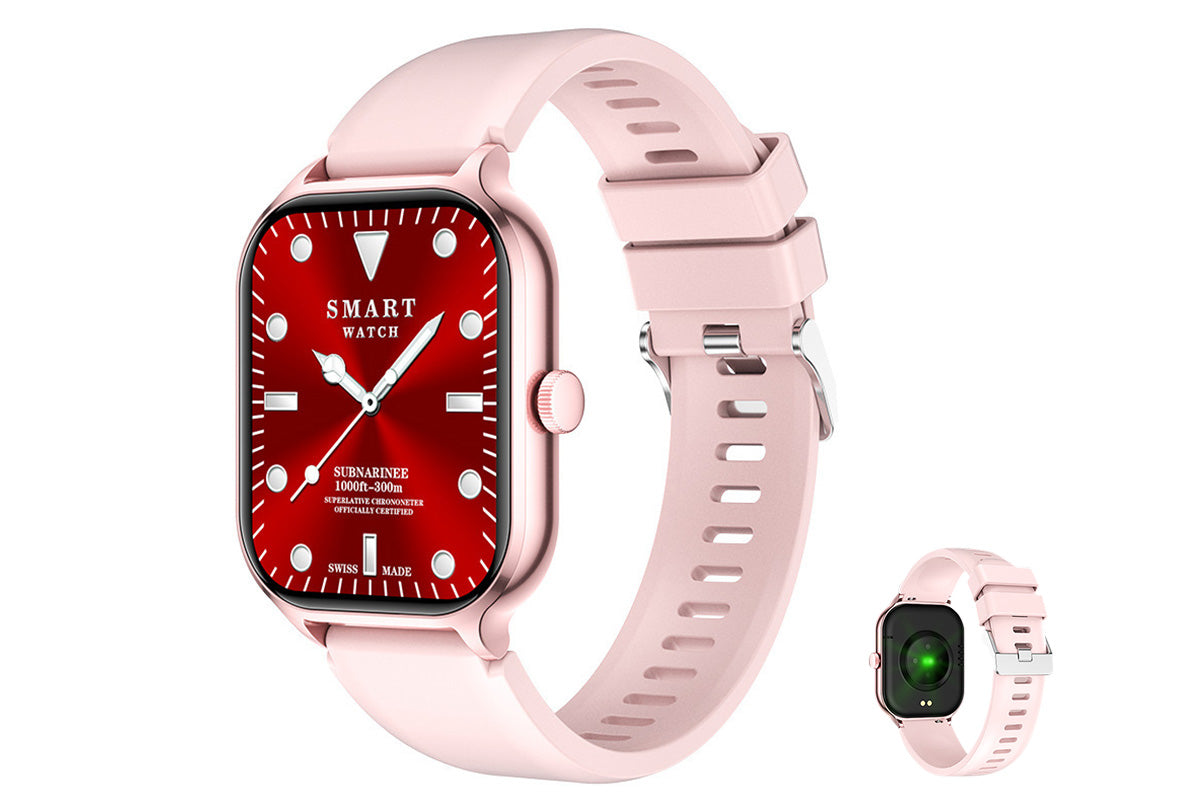 Bluetooth Smart Watch 59 Sports Modes Heart Rate Sleep Monitor Pink