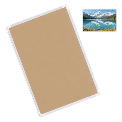 50 x 70cm Puzzle Frame Minimalist Picture Frame Display for Poster Art Wall Decor -White