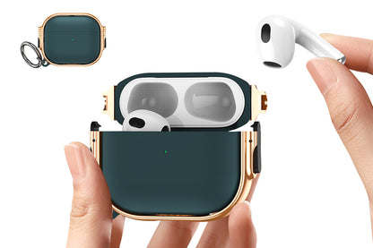 Shockproof Armor Protective Case for AirPods 4th Generation-Green