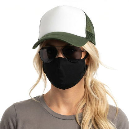 Adjustable Baseball Cap with Breathable Mesh Trucker Hat - Green