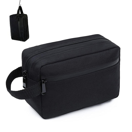 Travel Toiletry Bag Cosmetic Organizer for Women Men-Black