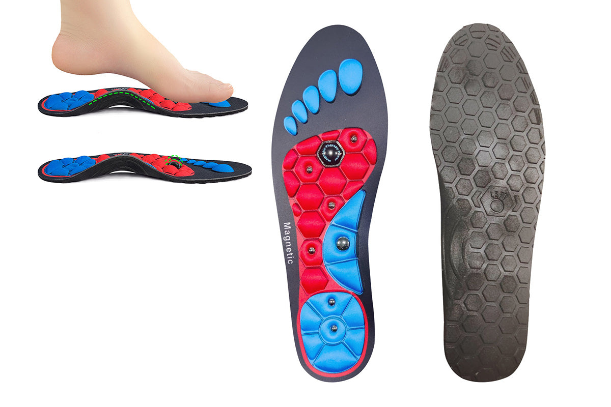Acupressure Insoles Orthopedic Insoles Magnetic Acupressure Insoles-Large
