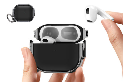 Shockproof Armor Protective Case for AirPods 4th Generation -Black