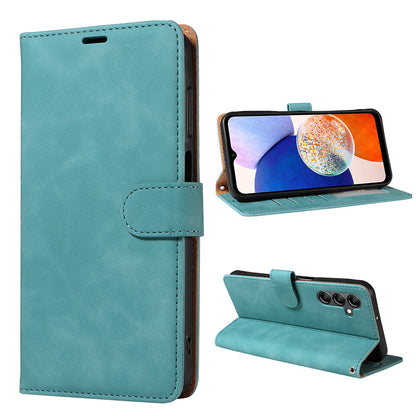RFID Protective Flip Wallet Case for Samsung A17 A37 and A57 - Green