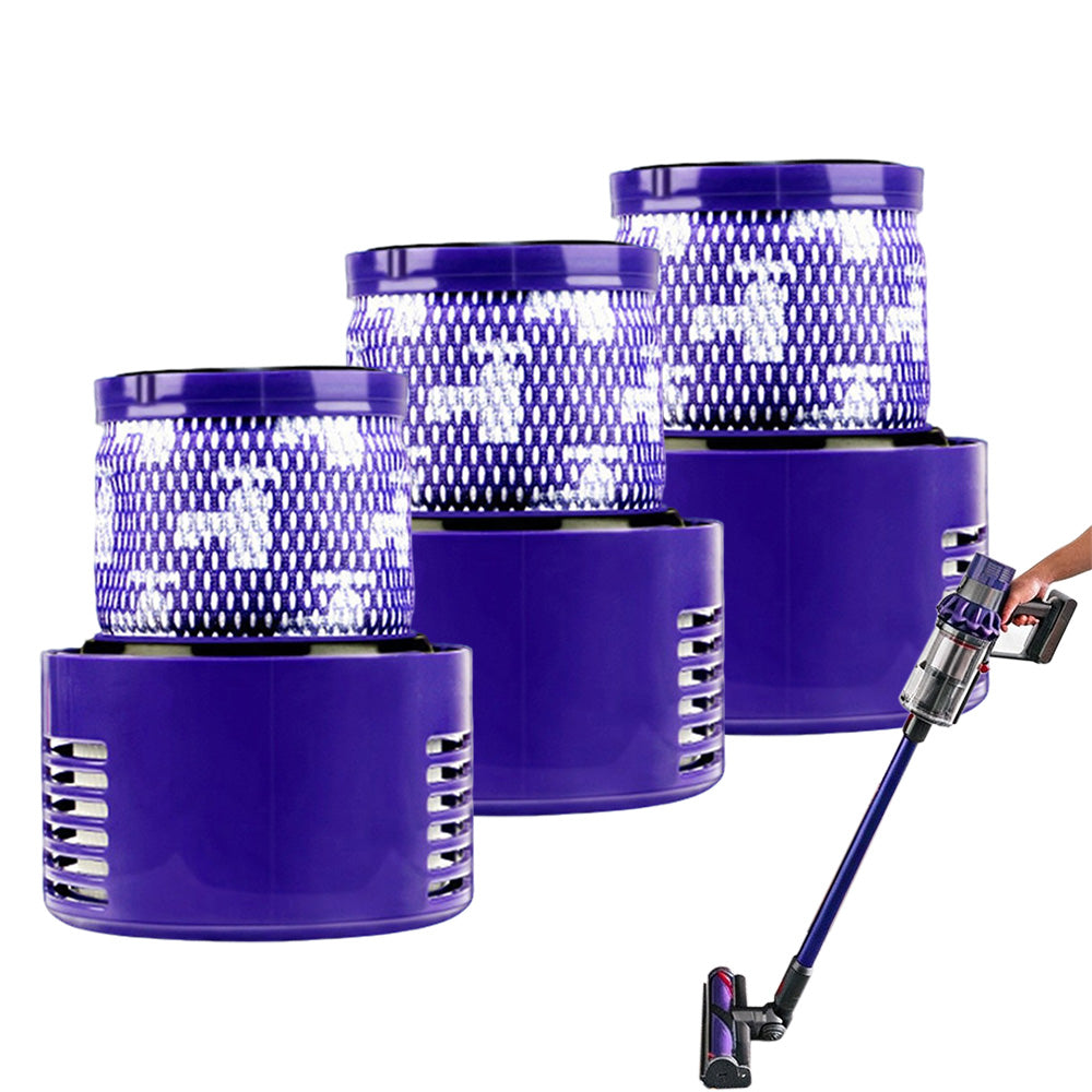 3 Piece Washable HEPA Pre Motor Filter for Dyson V10 SV12