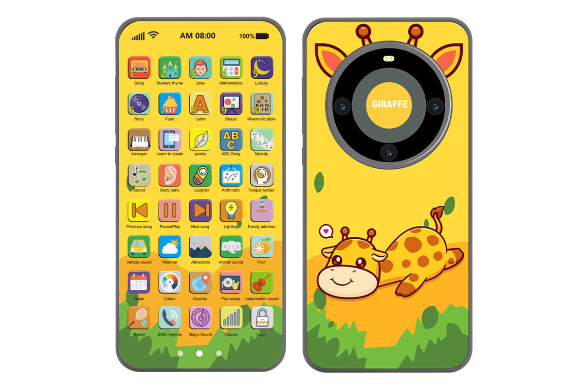 Learning Phone Toy with Over 10000 Educational Contents Touch Screen-Deer