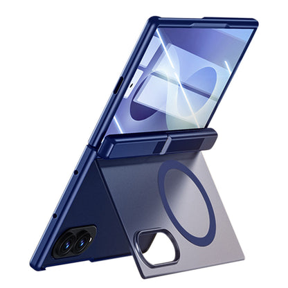 Phone Case for Galaxy Z Fold 8 with Screen Protector - Blue