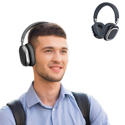 Bluetooth 5.3 Wireless Headphones Stereo Earphones Over Ear Headset Black