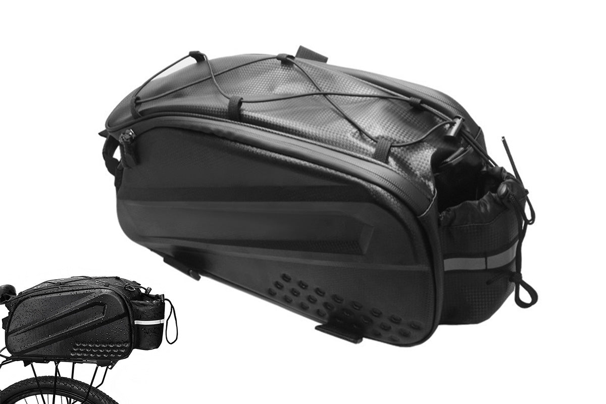 10L Large Capacity Bike Rack Bag Trunk Rear Rack Bag Biking Accessories Gear