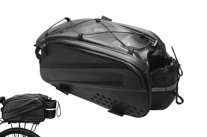 10L Large Capacity Bike Rack Bag Trunk Rear Rack Bag Biking Accessories Gear