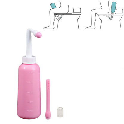 500ML Handheld Bidet Sprayer Hygiene Care Washer Portable Peri Bottle