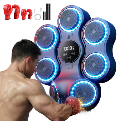 Wall Mounted Music Boxing Machine Punching Trainer