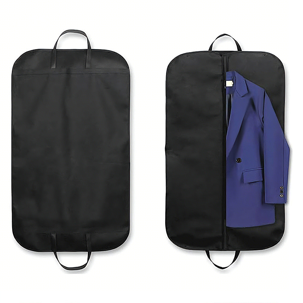 2 Pack Suit Garment Bag Travel Clothes Cover Dustproof Protector Storage for Hangers