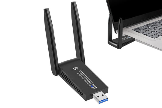 AC1300Mbps USB 3.0 Dual Band WiFi Network Adapter for PC