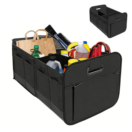 Car Trunk Organizer Foldable Organizer for Car with Reinforced Handles