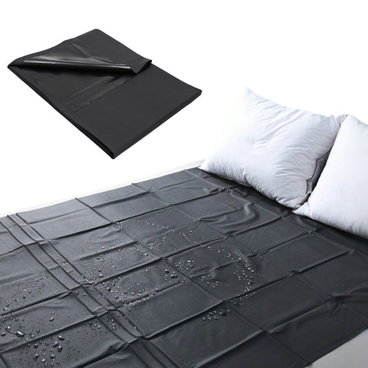 Waterproof PU Leather Bed Sheet Protector 200 x 220 cm