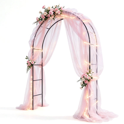 Powder Coated Steel Garden Arch Support for Climbing Vines