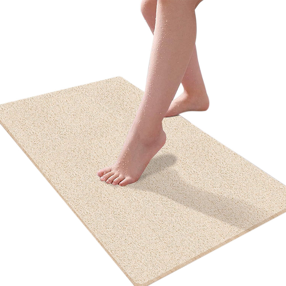 Hollow Loop Non Slip Shower Floor Mat for Bathroom Quick Drainage