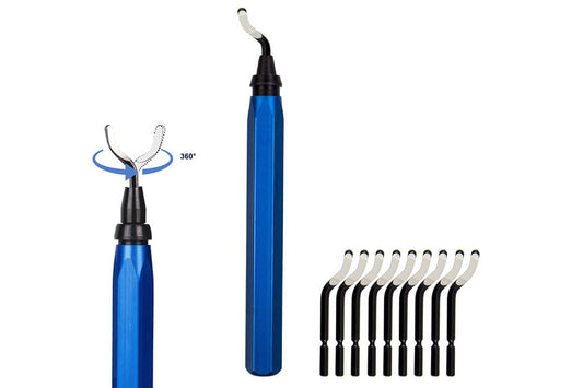 Deburring Tool with 10 High Speed Steel Blades Deburring Tool 3D Printing