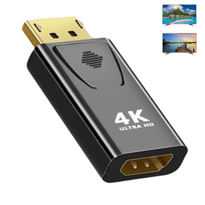 DisplayPort to HDMI Male to Female Adapter Converter with 4K 60Hz Output