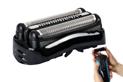 32B Replacement Shaver Head Compatible with Braun Series 3 300s 301s 310s 320 3000s 3010s 3040 350cc