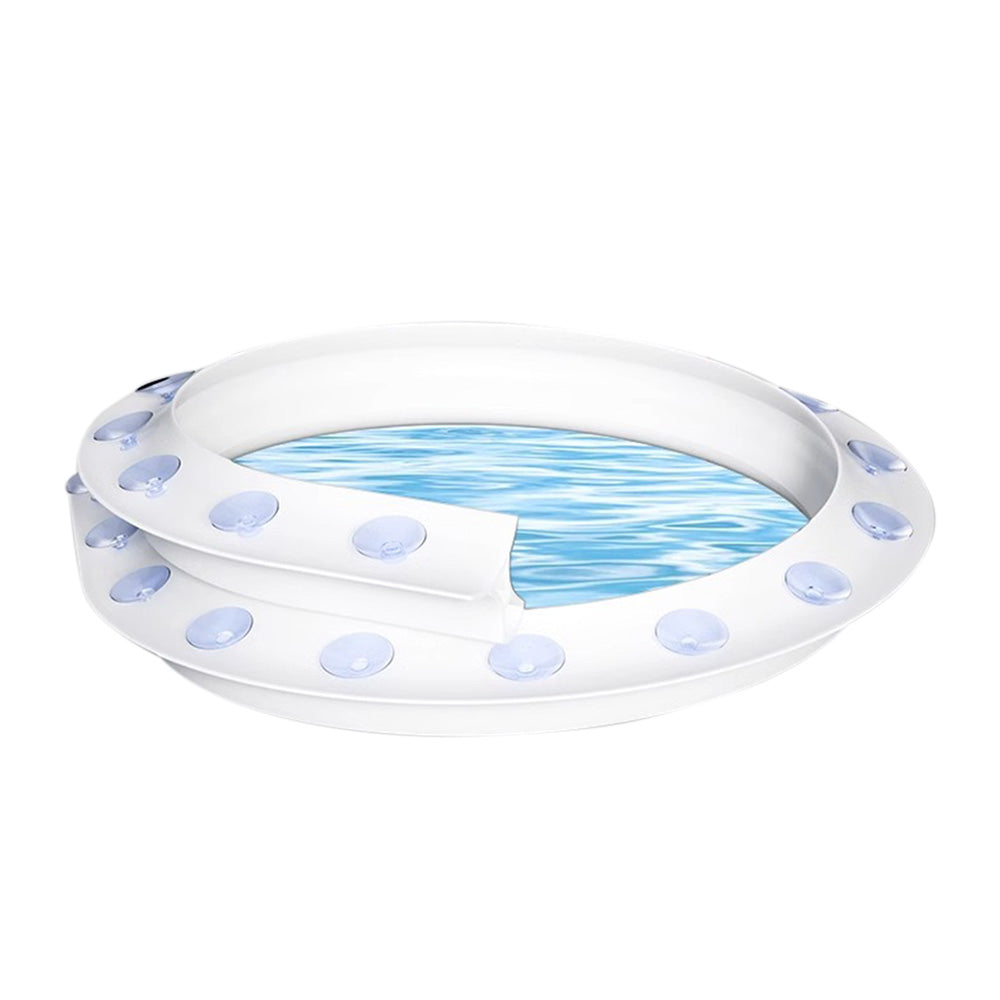 Silicone Suction Cup Shower Water Dam with Suction Cups