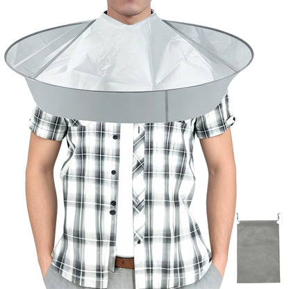 Collapsible Hair Cutting Cape with Storage Bag Hair Cutting Umbrella