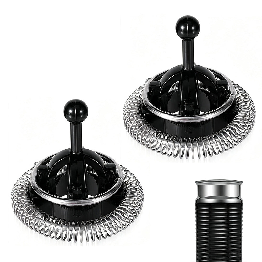 2 Piece Milk Frother Whisks Compatible with Nespresso Aeroccino 3 4 Plus
