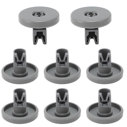 8 Pack 4cm Dishwasher Rollers Compatible with AEG Electrolux Dishlex