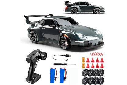 Remote Control High-Speed Drift Car Toy with 2 Rechargeable Batteries for Little Ones