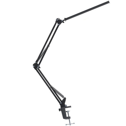 LED Clip On Desk Lamp With Adjustable Arm Reading Light For Home Office