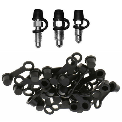 40 Piece Universal Rubber Brake Bleeder Screw Dust Caps
