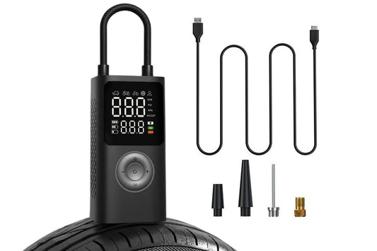 Tire Inflator Portable Air Compressor 150 PSI Air Pump for Car Tires Bicycles