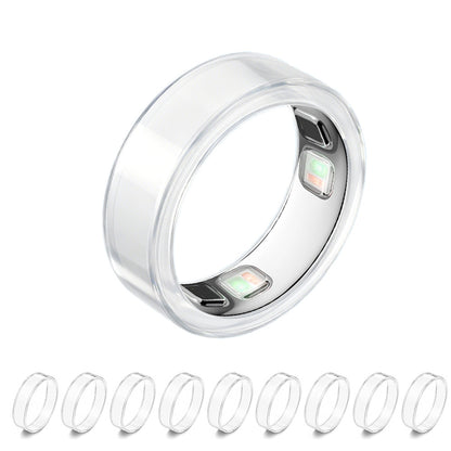 10 Pack Clear Silicone Ring Protectors for Oura Ring 5