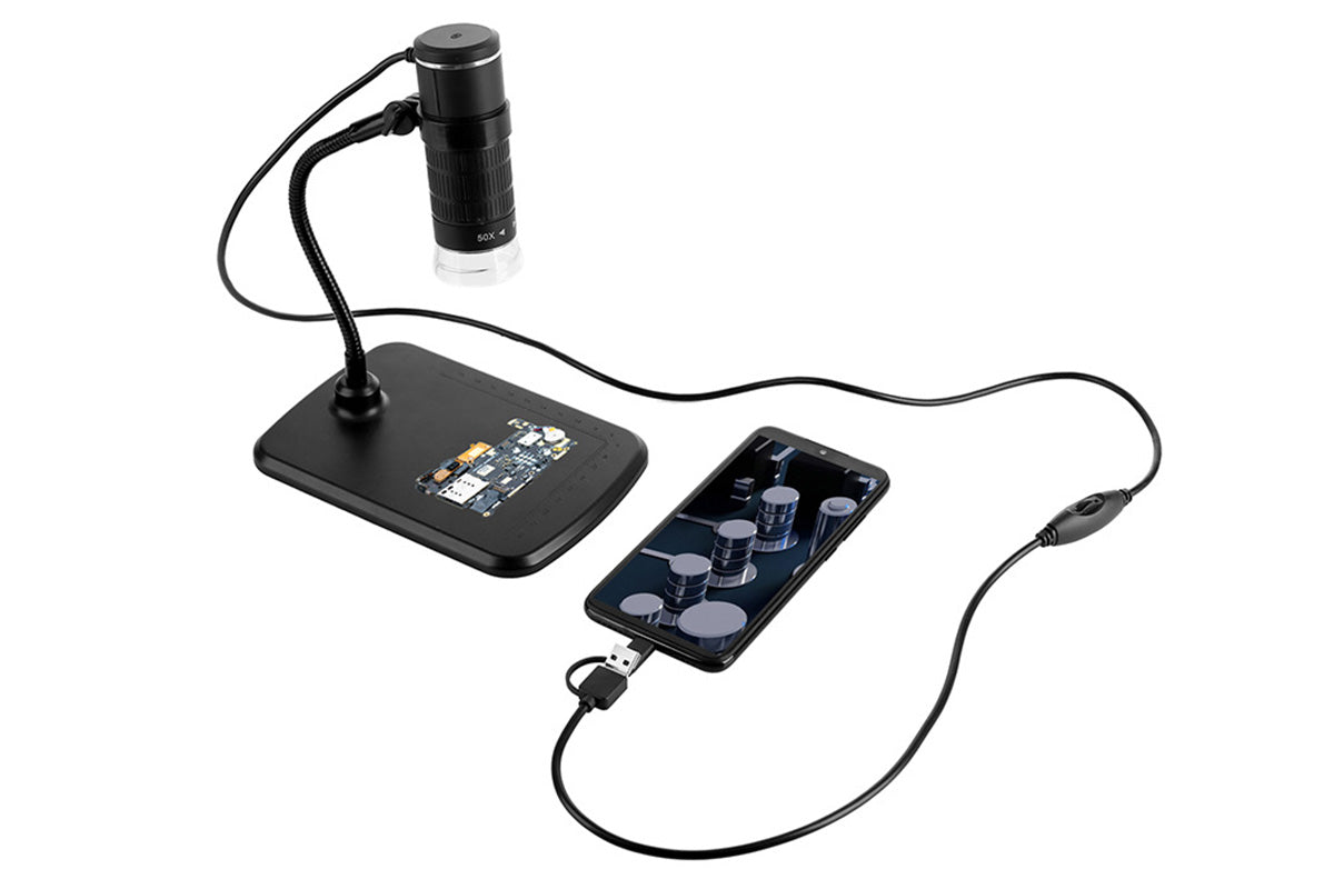Digital Handheld Microscope 50 to 1000x Wireless Magnification Microscope Camera