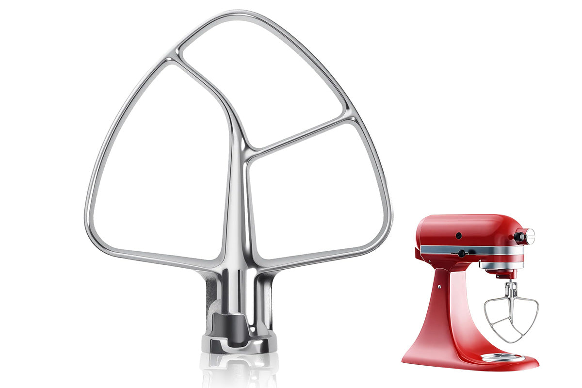 Stainless Steel Flat Beater for KitchenAid 4.5-5 Quart Mixer