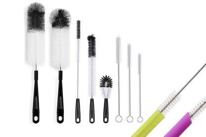 8-Piece Cup Bottle and Straw Brush Cleaning Set