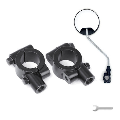 Universal Motorcycle Rearview Mirror Mount Bracket Adapter