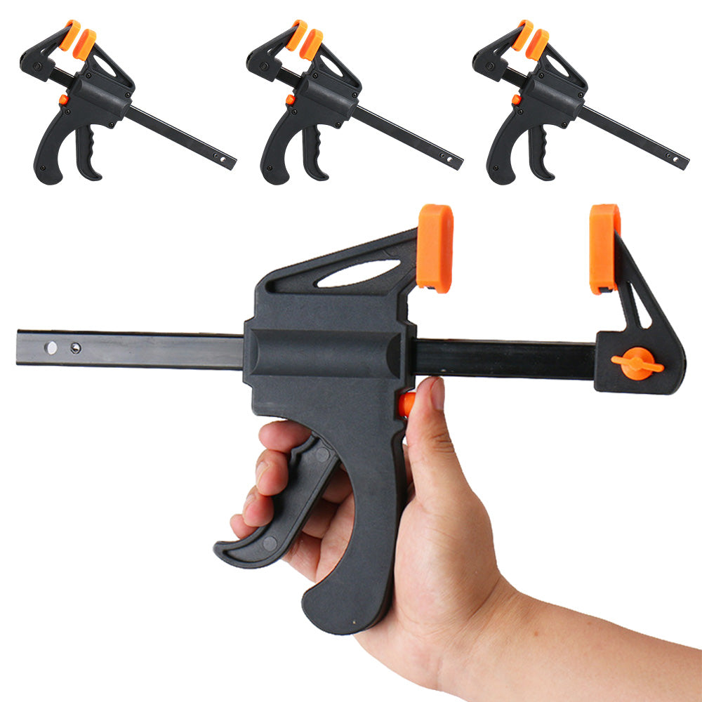 4 Pack Mini Bar Clamps for Woodworking F Type Clamps