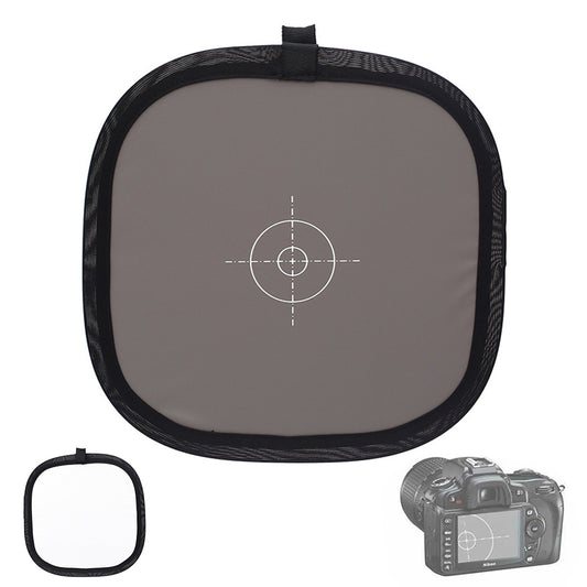 30cm 18% Gray Card White Balance Card Double Face Photography Calibration Tool