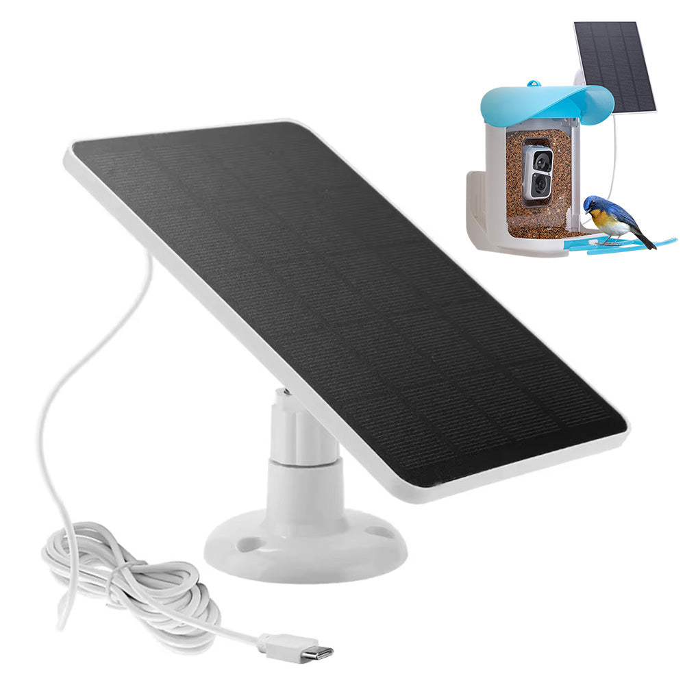 10W Solar Panel with Adjustable Stand for Outdoor Camera Security Lights