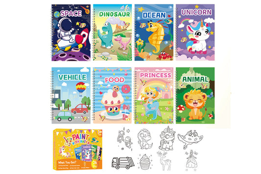 24 Water Coloring Books for Little Ones Party Favors Water Painting Books