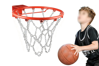 Heavy Duty Metal Basketball Net for Outdoor Hoop