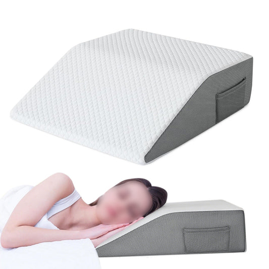 Triangular Nursing Pillow Dual-Layer Foam for Leg Elevation