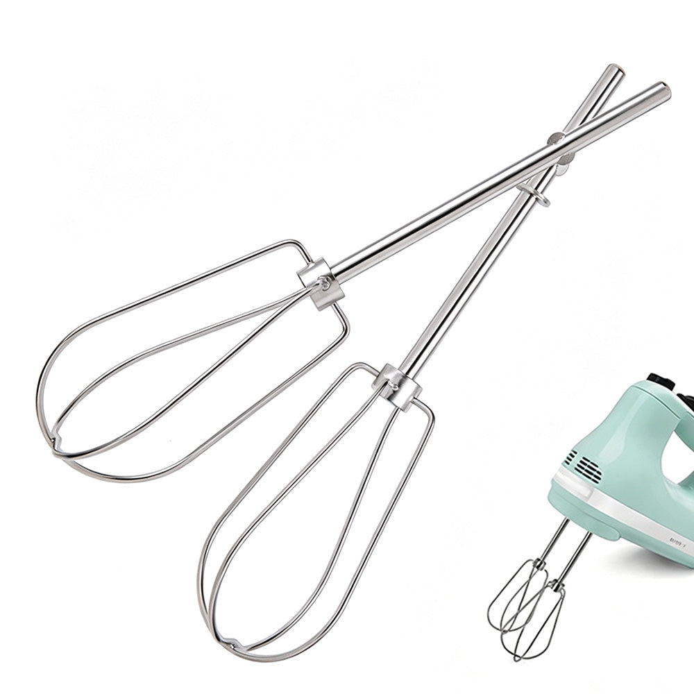 2 Pcs Mixer Beaters Compatible With KitchenAid W10490648 KHM2B
